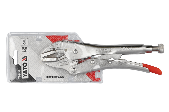 YATO YT-2453 rövid satufogó, egyenes pofákkal, 250mm