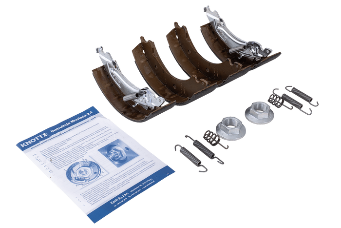 Fékpofák fékezett tengelyekhez KNOTT 200x50 Hátszőnyeg szett