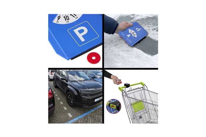 ProPlus 630518 parkolókorong 4 nyelven kaparóval