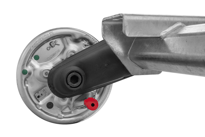 AL-KO COMPACT fékezős hajóutánfutó tengely 1000kg 1146/1254mm 1700mm 5x112