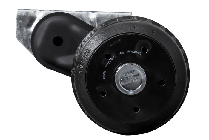 AL-KO COMPACT fékező tengely pótkocsihoz/szállítóhoz 1350kg 1400mm 1850mm 5x112