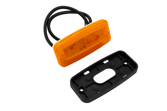 HORPOL LD 2762 LED-es helyzetjelző lámpa, narancssárga, univerzális
