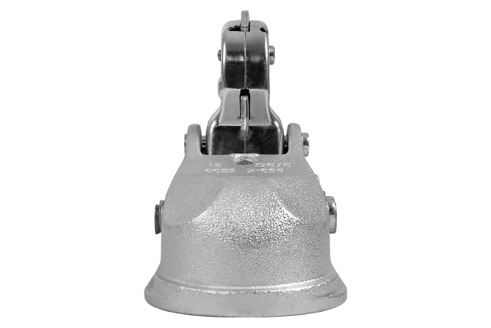 WINTERHOFF WW 350-RCH-1616 gömbfejes vonóhorog 3500 kg-os pótkocsihoz, 60 mm-es csővonórúddal, öntöttvas