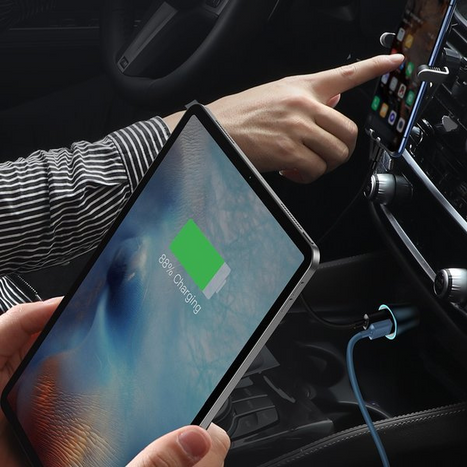 BASEUS Golden Pro 2xUSB 40W autós töltő szett + USB kábel