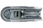 STEELPRESS BC-3000C-00-00+Z2 gömbfejes vonóhorog 3000 kg-os pótkocsihoz, 35-50 mm-es csővonórúddal, öntöttvas