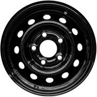 Acélfelni UNITRAILER utánfutóhoz, fekete, 4.5Jx13"H2, 5x112 ET:30