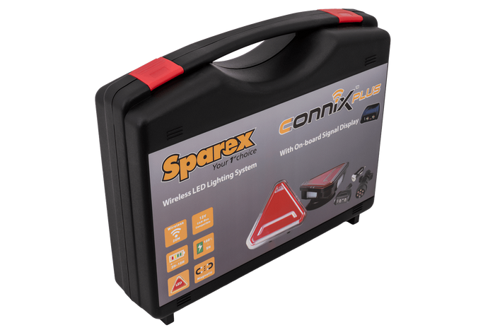 SPAREX CONNIX PLUS S.162710 LED hátsó lámpák 6 funkciós bal + jobb, vezeték nélküli, mágneses