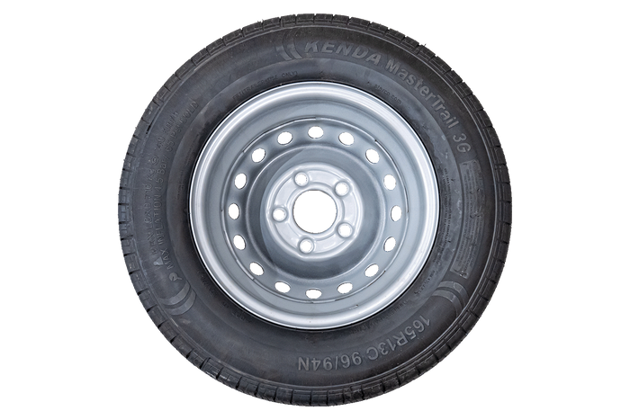 OUTLET Erősített pótkocsi felni KENDA GUMIABRONCS 165/80 R13C 96/94N KENDA FELNI 4.5Jx13"H2 5x112 ET:30