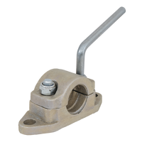 KNOTT B48C6 öntöttvas támasztókerék-szorító 48 mm-es hullámos csőhöz