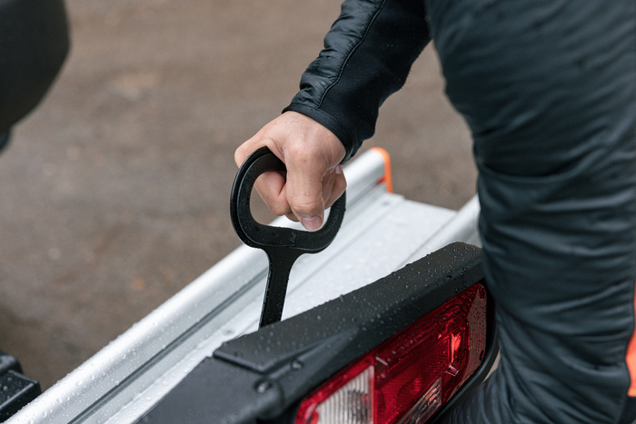 Towcar Balance - vonóhorogra szerelhető motorkerékpár-/kerékpártartó