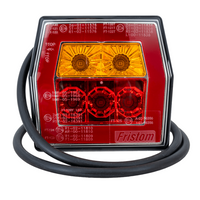 FRISTOM FT-122 LED hátsó lámpa 3 funkciós univerzális