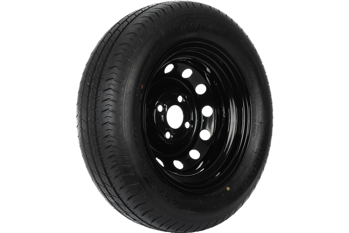 LINGLONG GUMIABRONCS 165/70 R13 79N UNITRAILER FELNI fekete 4Jx13"H2 4x100 ET:30