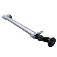 AL-KO OPTIMA fékezetlen pótkocsi tengely 750kg 1100mm 1530mm 4x100