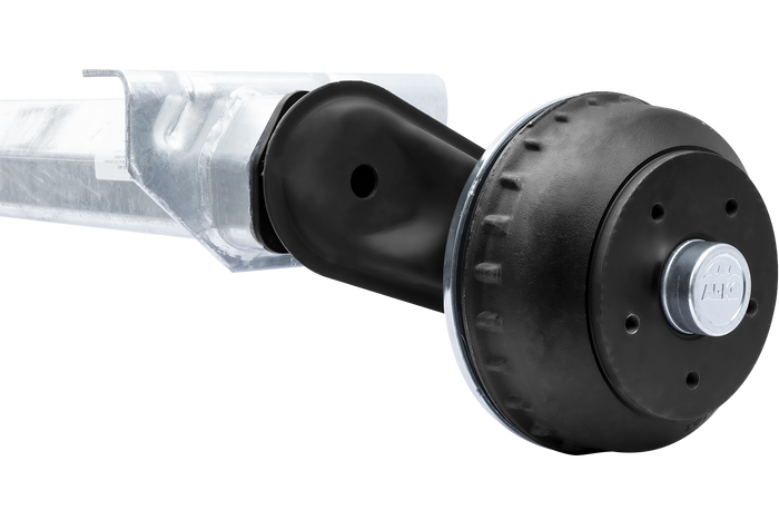 AL-KO COMPACT fékező tengely pótkocsihoz/szállítóhoz 1000kg 1130mm 1540mm 5x112