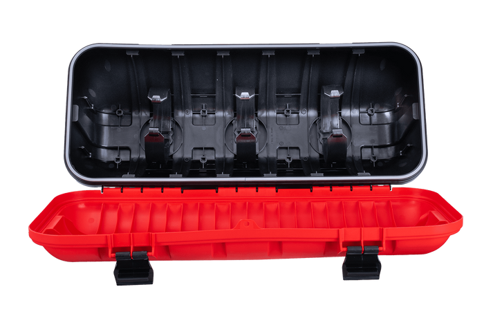 Tűzoltó készülék doboz 9/12kg DAKEN 82510 STRIKE 707x322x239mm piros