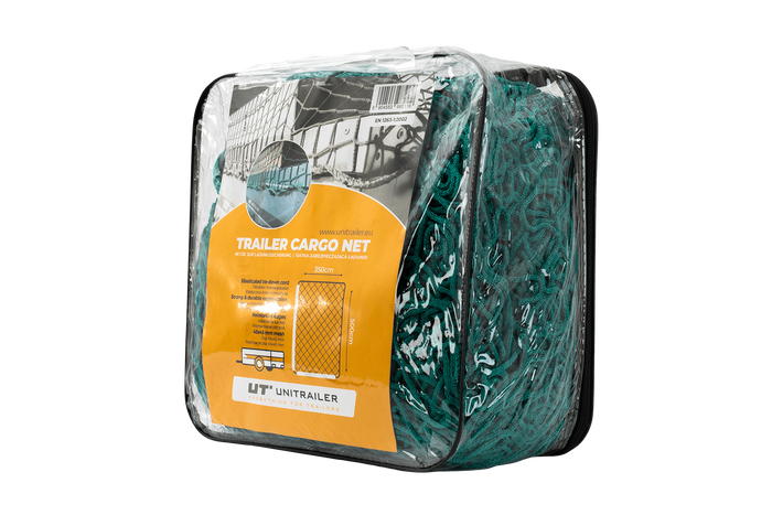 Szállítóháló UNITRAILER pótkocsihoz, a pótkocsi rakományának rögzítésére 350x500cm