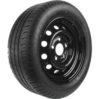 Megerősített pótkocsi kerék LINGLONG GUMIABRONCS 195/50 R13C 104/101N UNITRAILER FELNI fekete 5.5Jx13"H2 5x112 ET:30