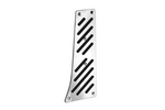 Vezető lábtartó LAMP alumínium emelő csúszásgátló gumival
