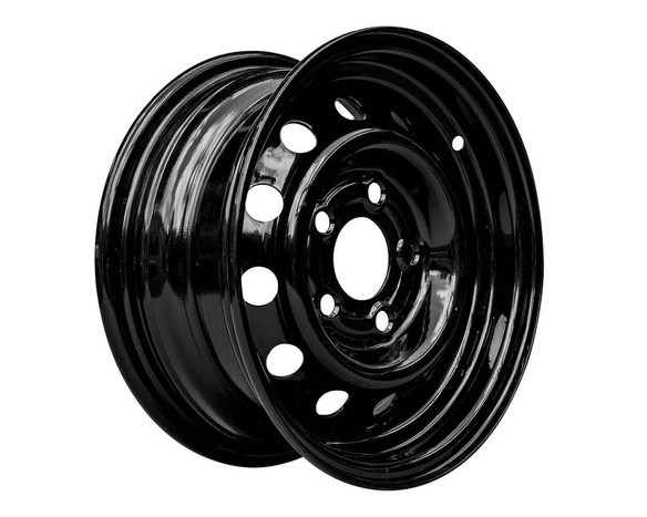 Acélfelni UNITRAILER utánfutóhoz, fekete, 4.5Jx13"H2, 5x112 ET:30