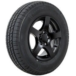 Erősített pótkocsi kerék KENDA GUMIABRONCS 185/80 R14C 104/102N ALUMÍNIUM FELNI STARCO fekete 5.5Jx14"H2 5x112 ET:30