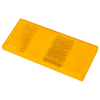 Téglalap alakú, öntapadós reflektor ORANGE UNITRAILER 90x40mm reflektorfény