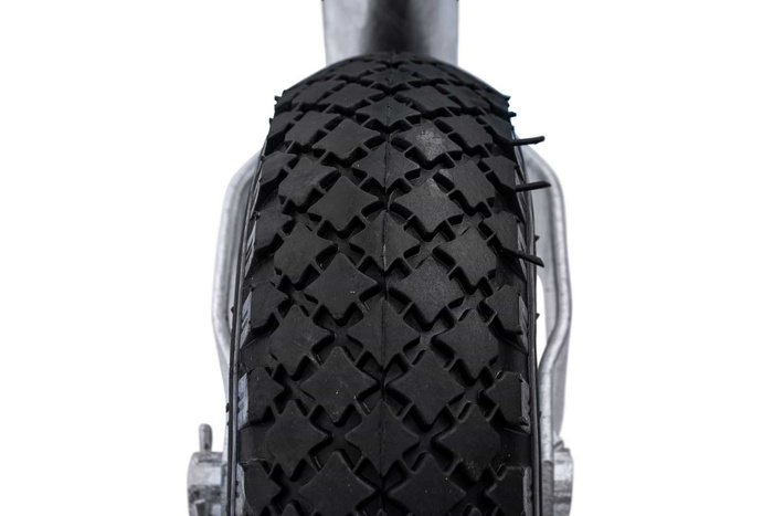 KNOTT TK48 támasztókerék, pneumatikus kerék, 150kg, 48mm, 500-720mm