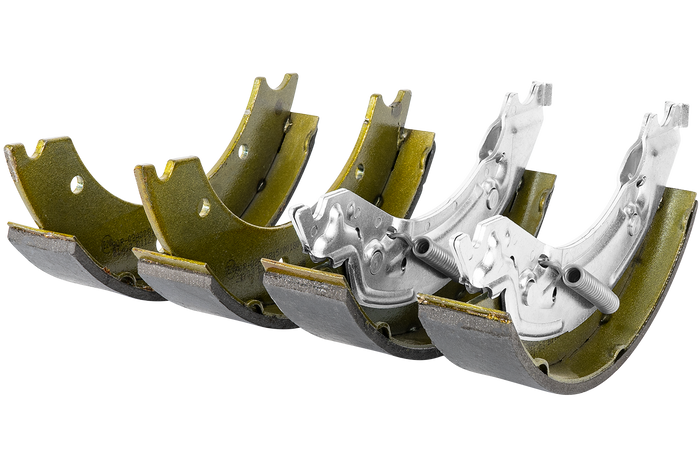 Fékpofák fékezett tengelyekhez KNOTT 250x40 SET