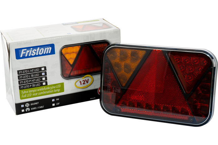 Fristom FT-270 LED hátsó lámpa 6 funkciós bal oldali