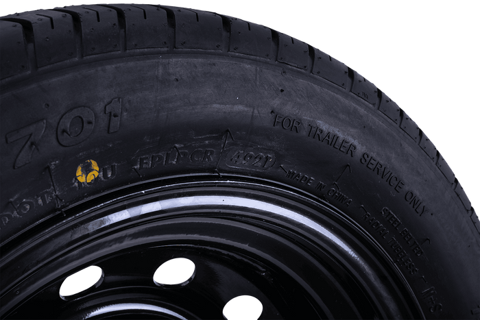OUTLET Koło do przyczepki OPONA LINGLONG 155/70 R13 75N FELGA UNITRAILER czarna 4Jx13" 4x100 ET:30
