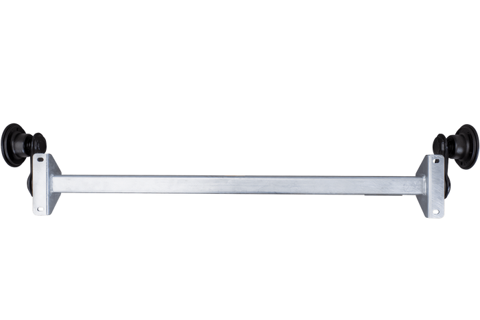 KNOTT VG7-L fékezetlen pótkocsi tengely 750kg 1260mm 1565mm 5x112