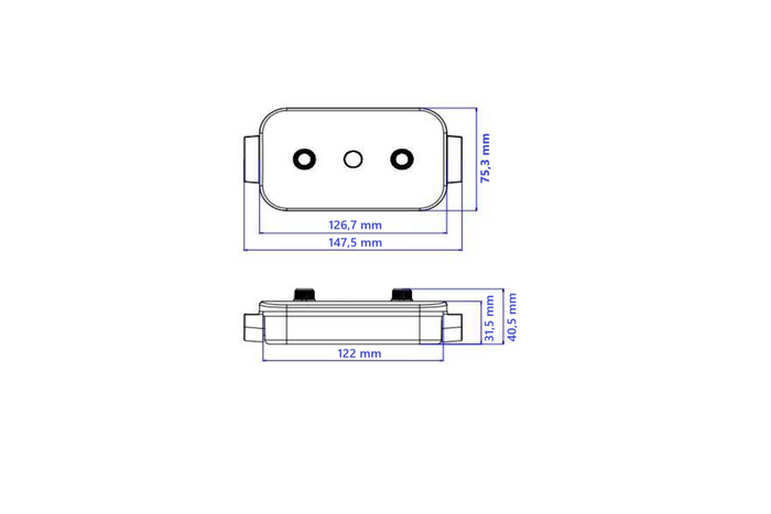 KAMAR E4030 12 pólusú elektromos doboz