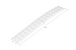 ProPlus 390096 összecsukható rámpa alumínium rámpák pótkocsikhoz 220 cm 680 kg 2 db-os készlet