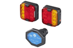 ProPlus LED 7 tűs hátsó lámpák 4 funkciós bal + jobb, mágneses, bluetooth-os
