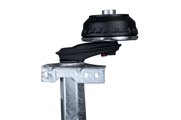 AL-KO COMPACT fékező tengely pótkocsihoz/szállítóhoz 1350kg 1100mm 1550mm 5x112