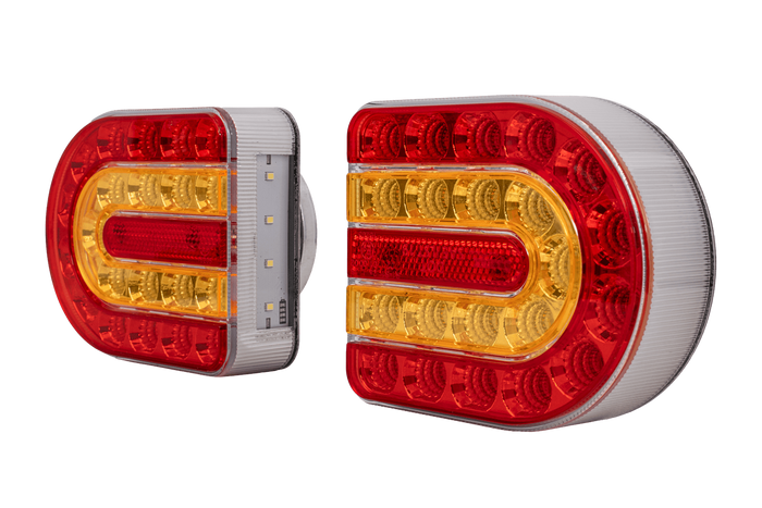 SPAREX CONNIX S.130977 LED hátsó lámpák 4 funkciós bal + jobb, vezeték nélküli, mágneses