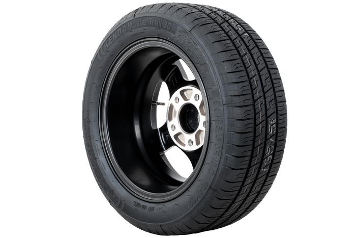 Erősített pótkocsi kerék KENDA GUMIABRONCS 195/50 R13C 104/102N ALUMÍNIUM FELNI STARCO fekete 6Jx13"H2 5x112 ET:30