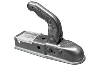 OUTLET KNOTT K7.5-L gömbfejes vonóhorog 750 kg-os pótkocsihoz, 60 mm-es négyzet alakú vonórúddal