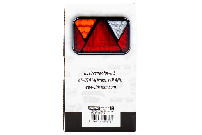 FRISTOM FT-270 LED CANBUS hátsó lámpa 6 funkciós jobb oldali