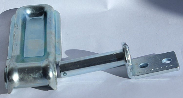 WINTERHOFF BSCH 10-17-170+BSCHG 10-17-A oldalsó zsanér fogantyúval, komplett pótkocsi oldalra szerelhető