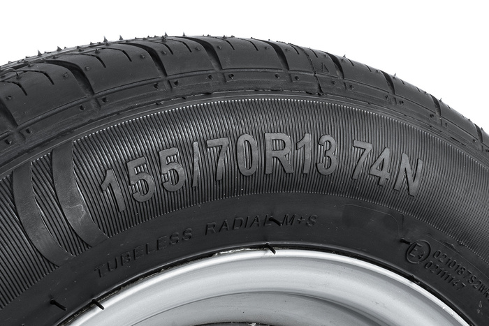 Utánfutó felni KENDA GUMIABRONCS 155/70 R13 74N STARCO FELNI 4Jx13"H2 4x115 ET:0