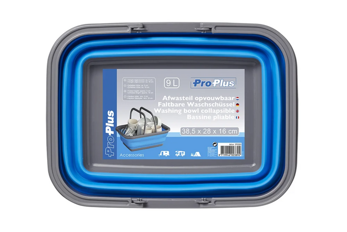 ProPlus 370303 összecsukható utazótál szilikon tál 9L