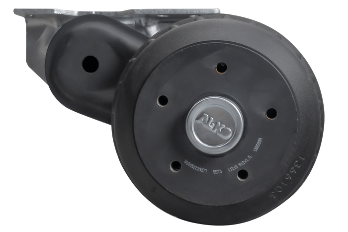 AL-KO COMPACT fékező tengely pótkocsihoz/szállítóhoz 1350kg 1260mm 1630mm 5x112