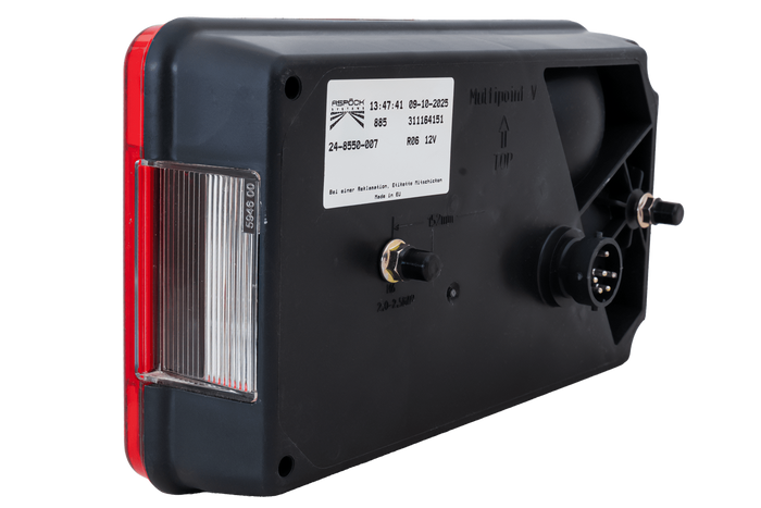 ASPÖCK Multipoint V hátsó lámpa 7 funkciós bal oldali