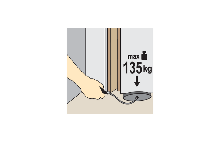 Három darabos YATO YT-67385 rögzítőpárna készlet, teherbírás 135 kg