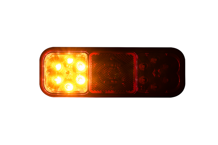 HORPOL LZD 2832 LED hátsó lámpa 3 funkciós univerzális