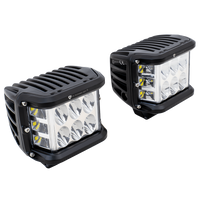 Két darabos LED munkalámpa szett, reflektorral TT TECHNOLOGY TT.13209 12xLED 2200lm