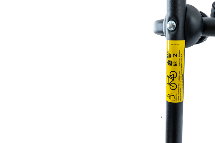 Peruzzo Brennero 4x4 pótkerék kerékpártartó - 2 kerékpáros tartó sínekkel (fekete)