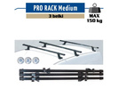 Mont Blanc Pro Rack 312 tetőcsomagtartó Opel Vivaro II 2015- Renault Trafic III 2015-