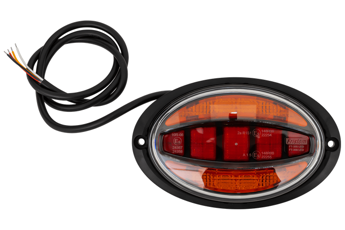 FRISTOM FT-355 LED univerzális hátsó lámpa süllyesztett szereléshez való házzal