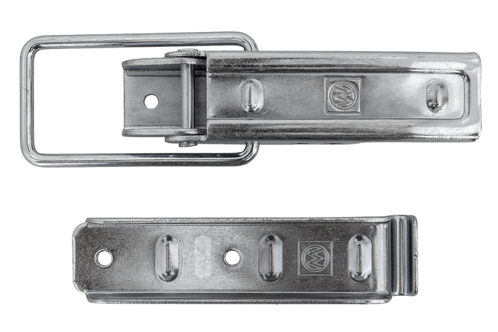 Oldalsó vonóhorog csattal WINTERHOFF BV 10-2 + ​​​​BVG 10-A komplett pótkocsi oldalsó zárral